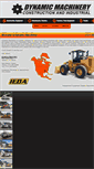 Mobile Screenshot of dynamicmachinery.net